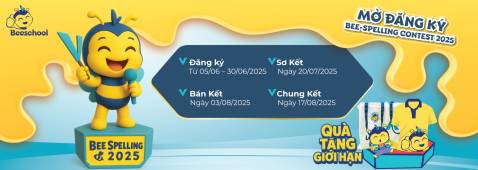 MỞ ĐĂNG KÝ BEE-SPELLING CONTEST 2025